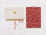 Load image into Gallery viewer, Confetti Cream Macbook Pro/Air/Retina Case + Matching Keyboard Cover

