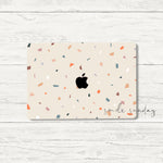 Load image into Gallery viewer, Confetti Cream Macbook Pro/Air/Retina Case + Matching Keyboard Cover
