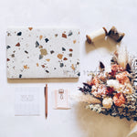 Load image into Gallery viewer, Terrazzo Marble Macbook Pro/Air/Retina Case + Matching Keyboard Cover
