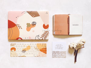 Sunset Walk Macbook Pro/Air/Retina Case + Matching Keyboard Cover