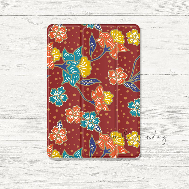 Batik Kebaya iPad 3 Fold Smart Case