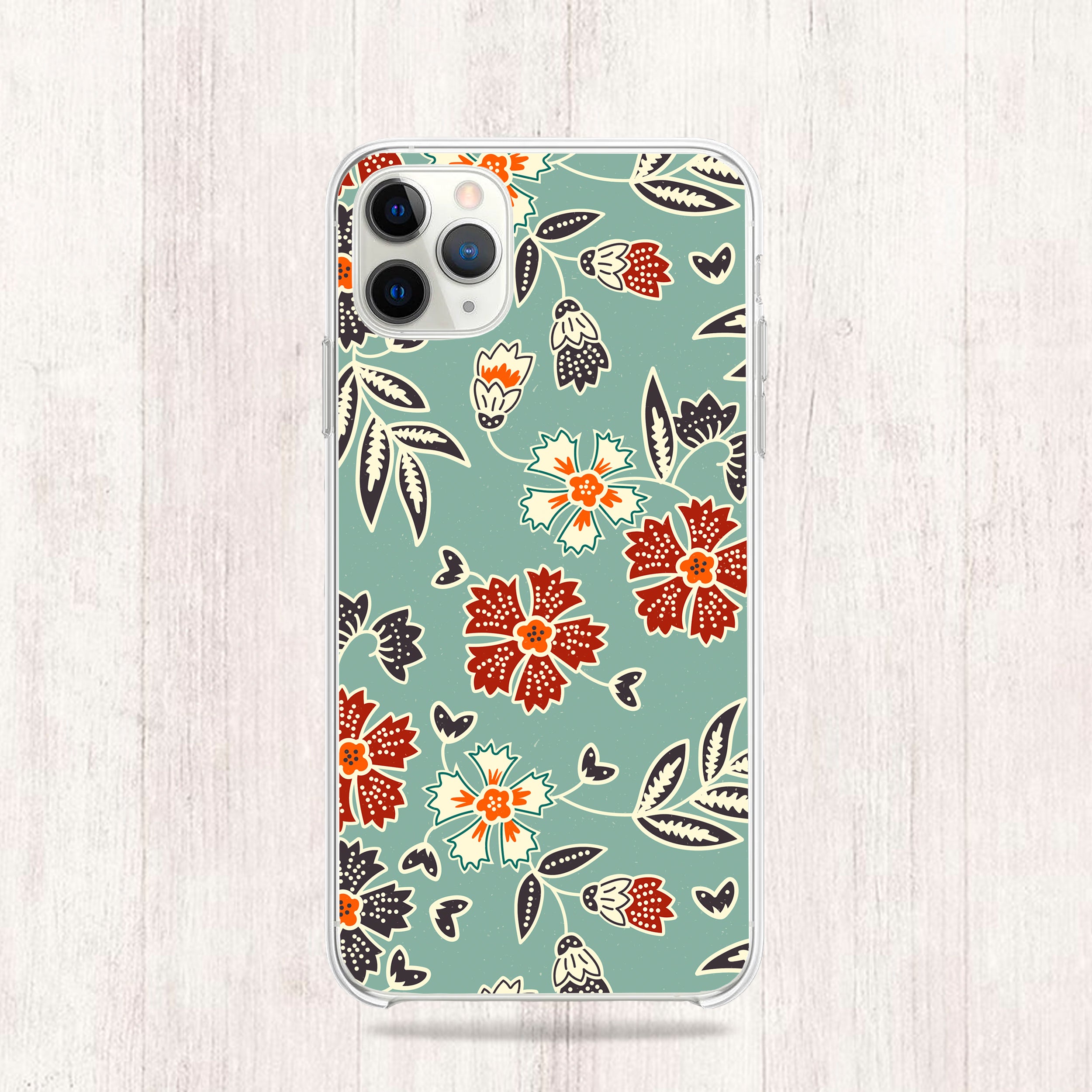 Batik Floral iPhone/Samsung Case