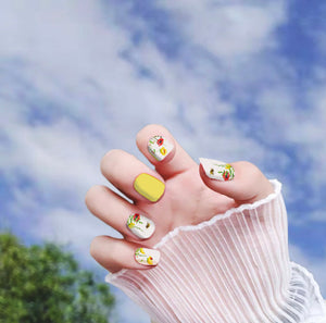 Bees among the Flowers Nail Wrap