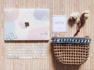 [New Colour] Blush Neutral Macbook Air/Pro/Retina Case + Matching Keyboard Cover