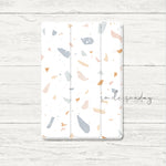 Load image into Gallery viewer, Cheery Cotton Candy Terrazzo iPad 3 Fold Smart Cover
