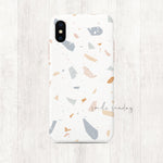 Load image into Gallery viewer, Cheery Cotton Candy Terrazzo iPhone Case
