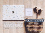 Load image into Gallery viewer, Cheery Cotton Candy Terrazzo Macbook Air/Pro/Retina Case + Matching Keyboard Cover
