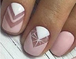 Load image into Gallery viewer, Claire Geometric Nail wrap
