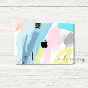 Colourplay Paint Doodles Macbook Pro/Air/Retina Case + Matching Keyboard Cover