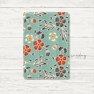 Batik Floral iPad 3 Fold Smart Cover
