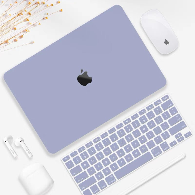 Basics MacBook Air/Pro/Retina Laptop Case + Keyboard Cover