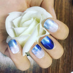Load image into Gallery viewer, Blue Gradient Nail Wrap
