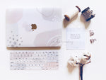 Load image into Gallery viewer, [New Colour] Blush Neutral Macbook Air/Pro/Retina Case + Matching Keyboard Cover
