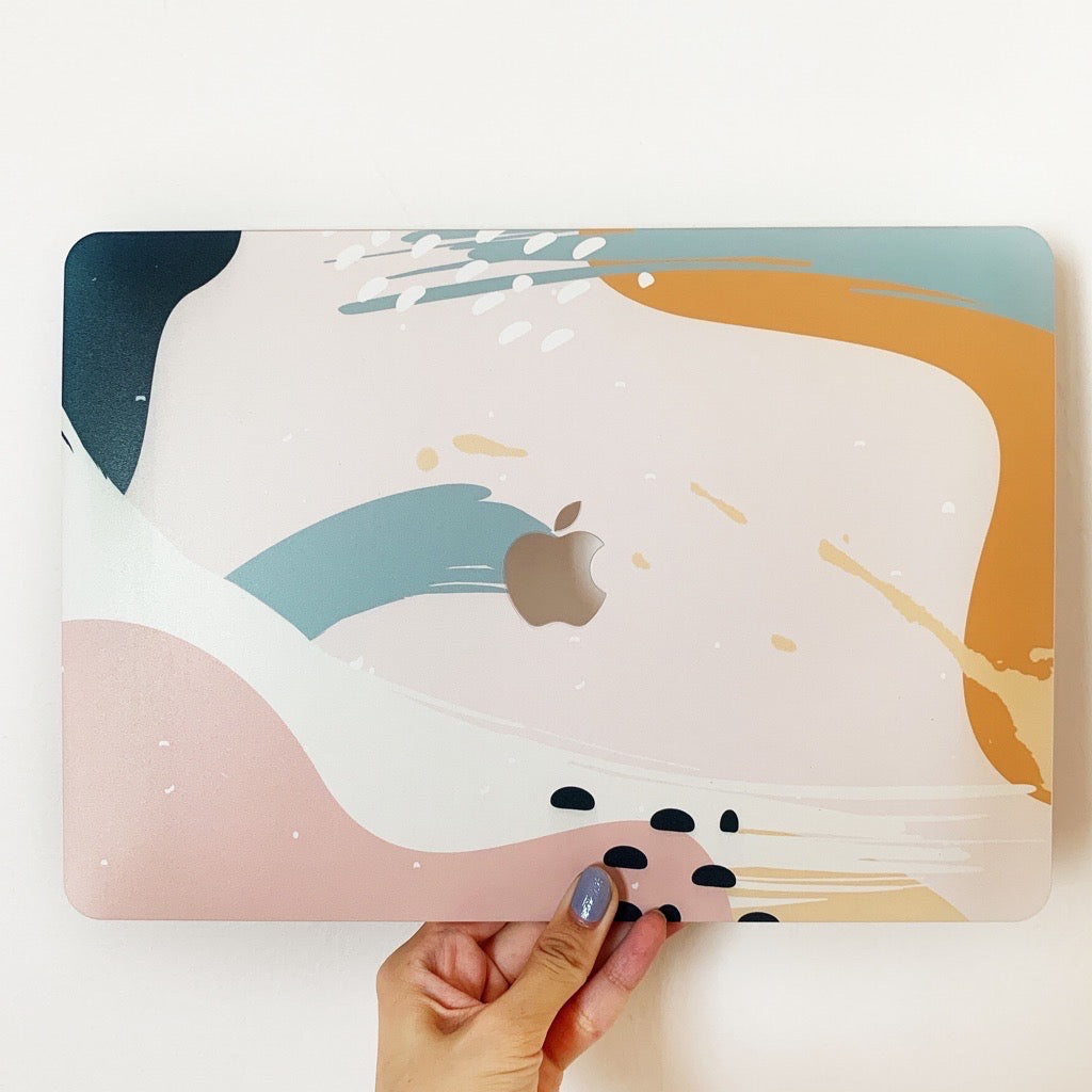 Whimsical Paint Macbook Pro/Air/Retina Case + Matching Keyboard Cover
