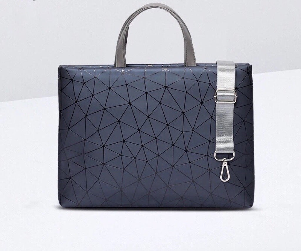 Grid Laptop Sling Bag