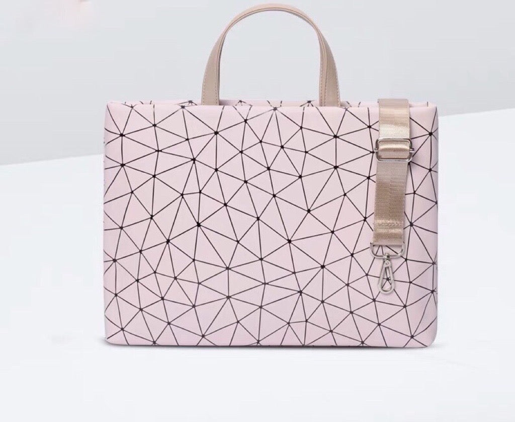 Grid Laptop Sling Bag