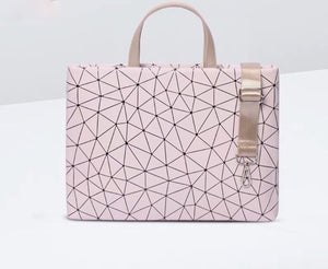Grid Laptop Sling Bag