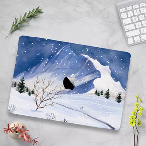 Winter Merryland MacBook Pro/Air/Retina Case + Transparent Keyboard Cover
