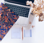 Load image into Gallery viewer, Handmade Batik Serendipity Laptop/iPad Sleeve
