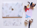 Load image into Gallery viewer, Morning Dawn Botany Doodles Macbook Pro/Air/Retina Case + Matching Keyboard Cover
