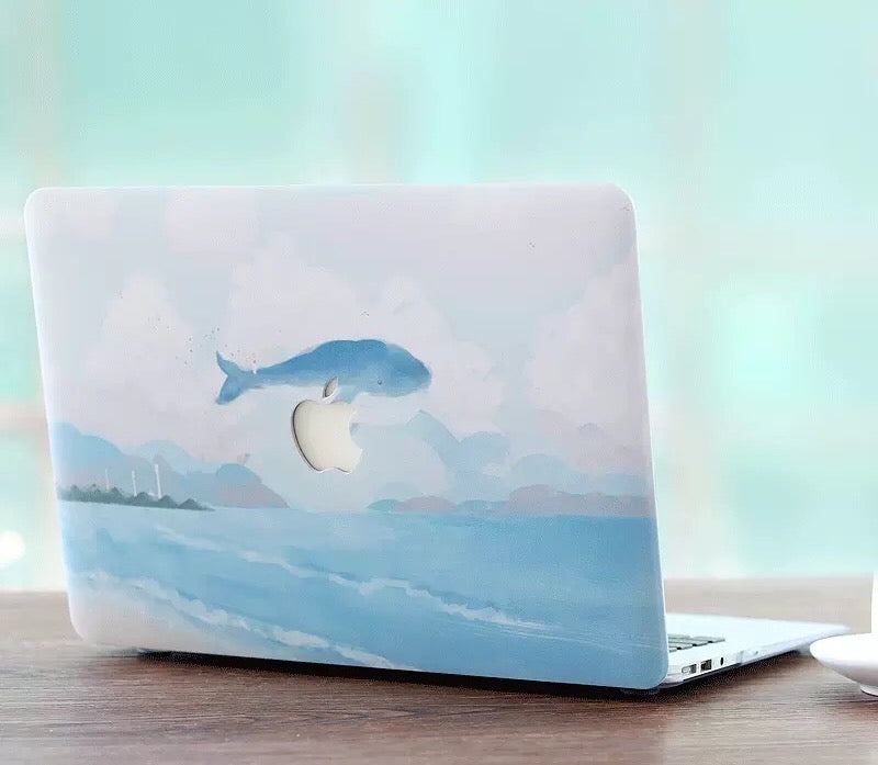 Scenic willow walk MacBook Pro/Air/Retina Cover + Matching Keyboard Cover