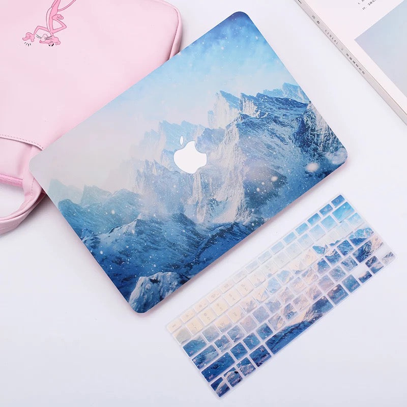 Scenic willow walk MacBook Pro/Air/Retina Cover + Matching Keyboard Cover