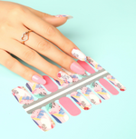Load image into Gallery viewer, Paint Splash Abstract Nail Wrap
