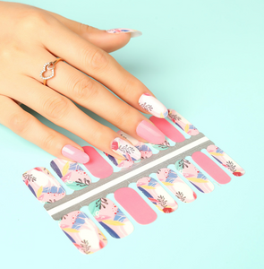 Paint Splash Abstract Nail Wrap