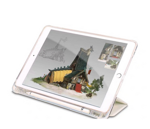 Play Art Canvas iPad 3 Fold Smart Case