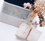 Load image into Gallery viewer, Windfield Floral Bloom Macbook Pro/Air/Retina Case + Matching Keyboard Cover
