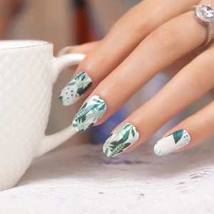 Lush Leaves Nail Wrap