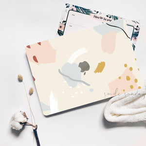 Smile Day Colours MacBook Pro/Air/Retina Case + Matching Keyboard Cover