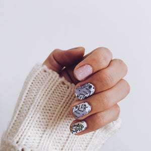 Whimsical Garden Nail Wrap